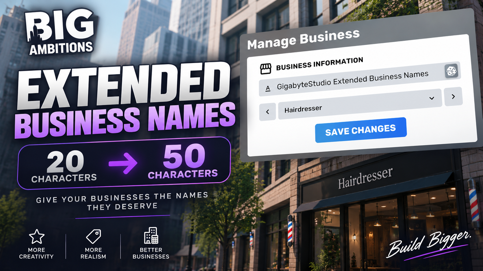 Extended Business Names